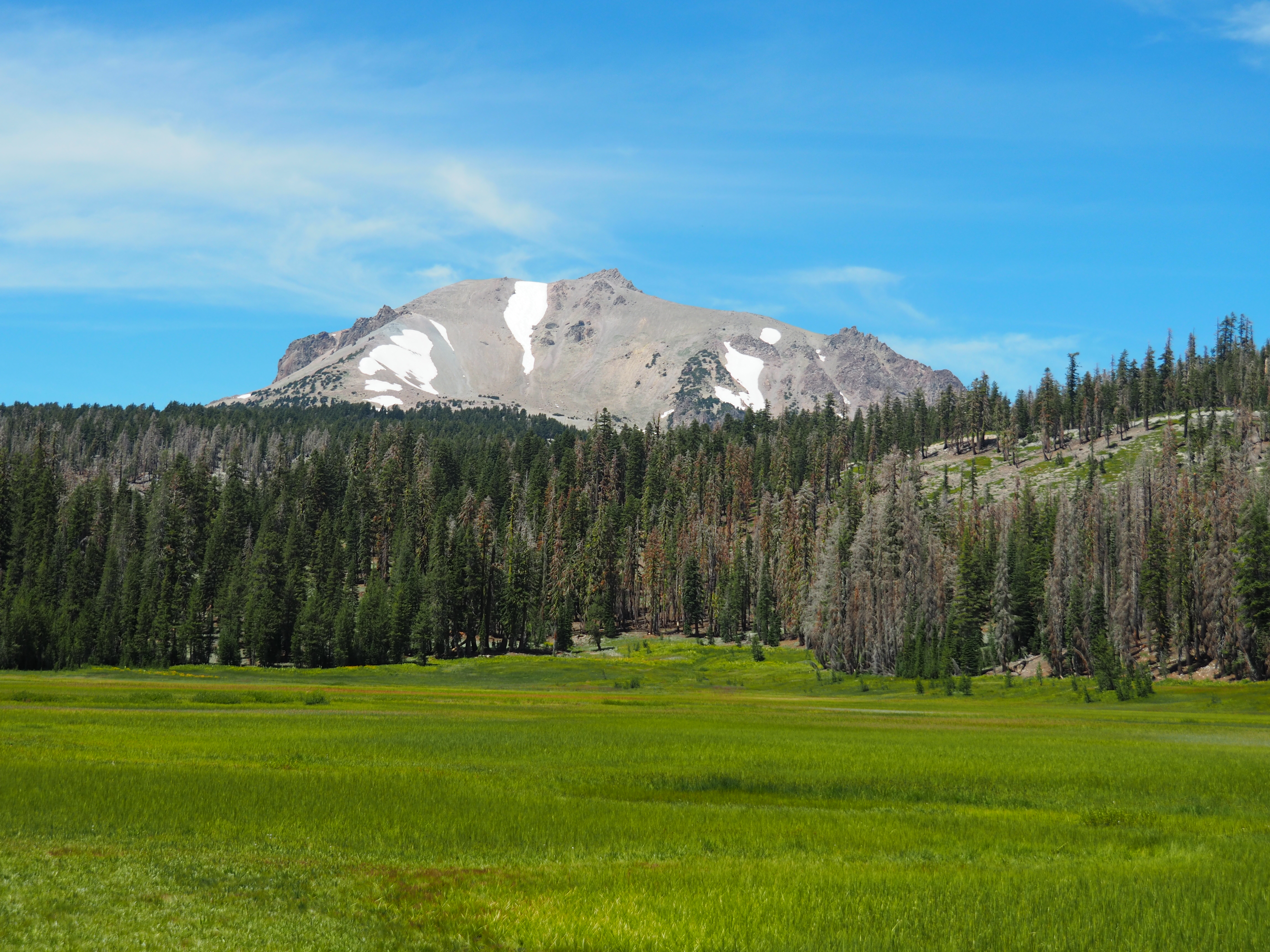 Lassen Peak and Kings Creek Meadow